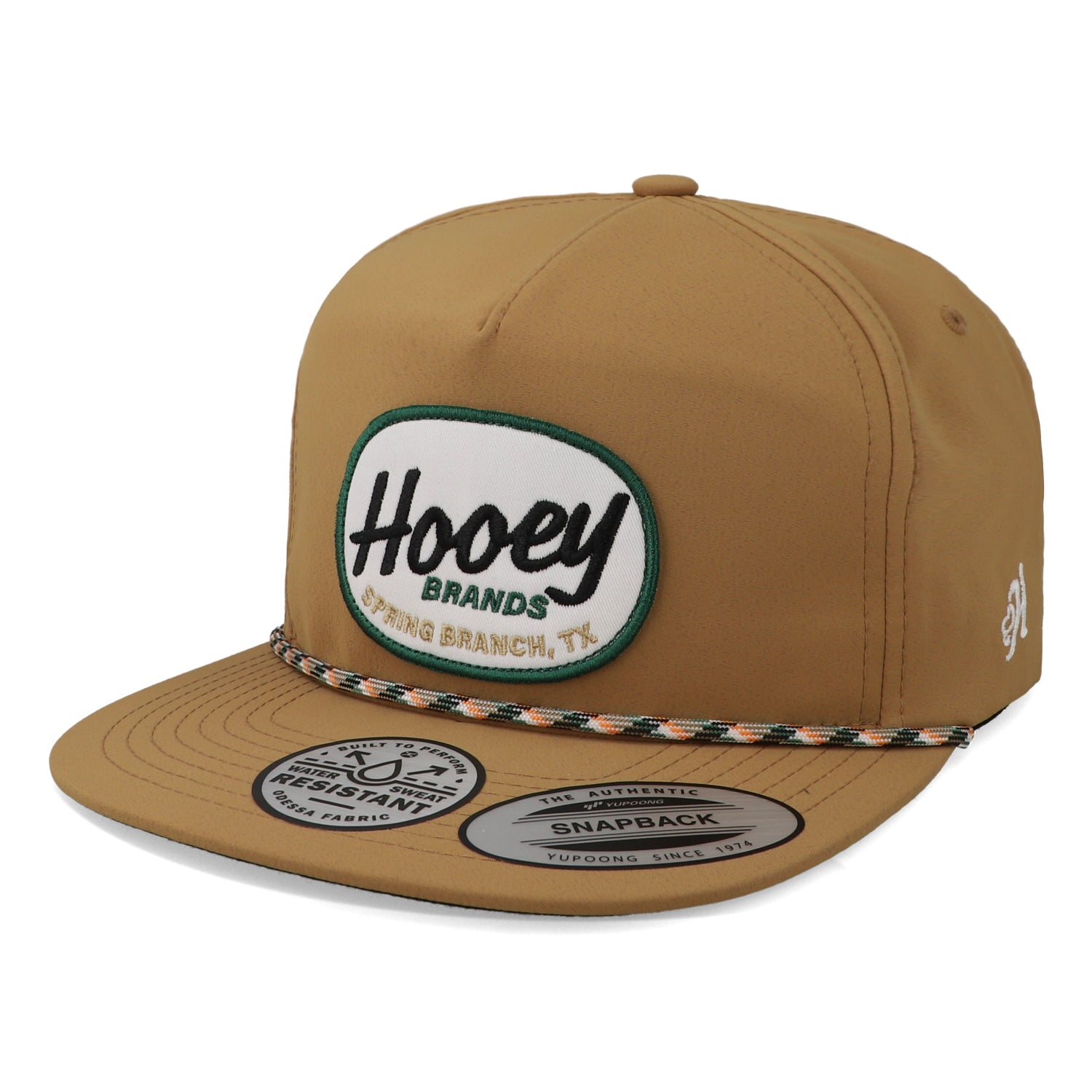 Gorra Hooey 2499t-Tn 5-Panel Mid-Profile Tan Snapback Bst