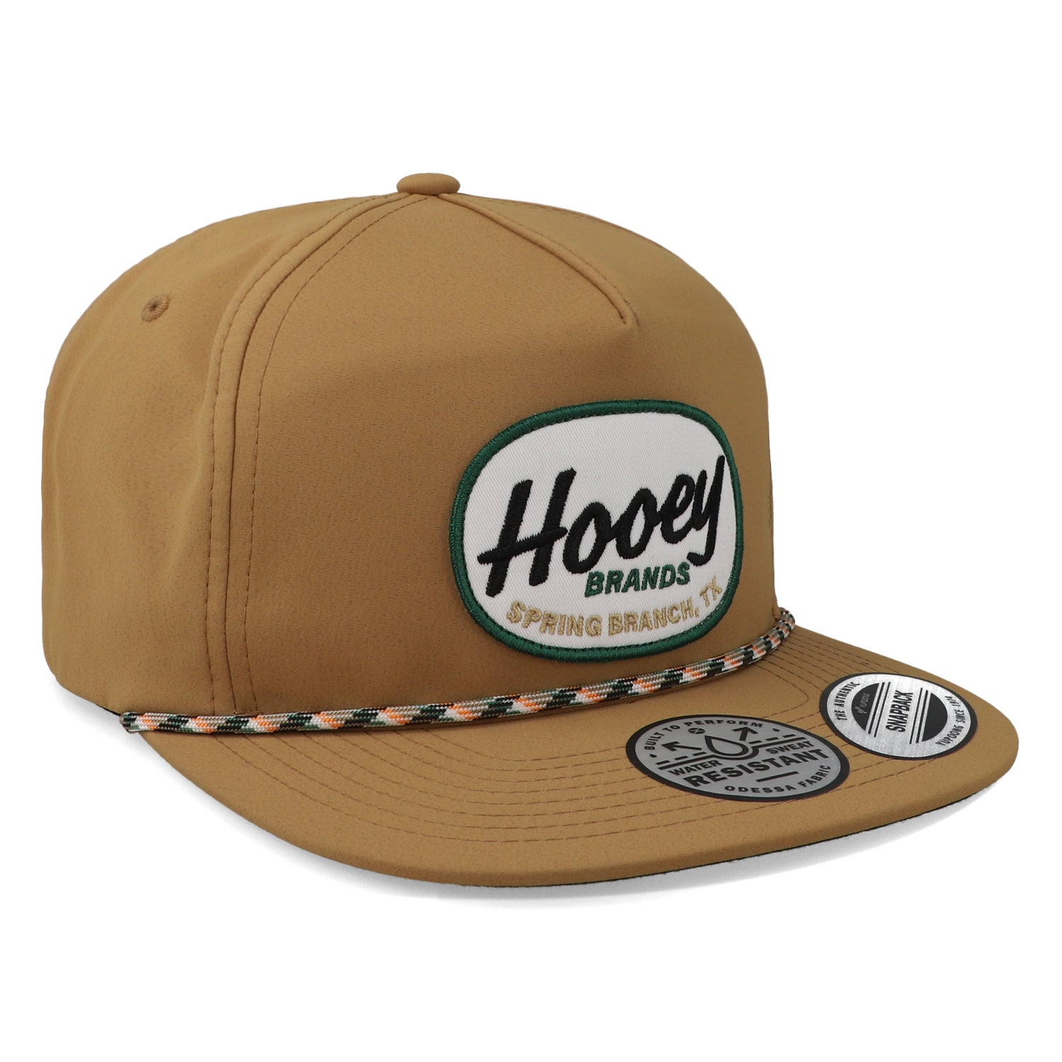 Gorra Hooey 2499t-Tn 5-Panel Mid-Profile Tan Snapback Bst