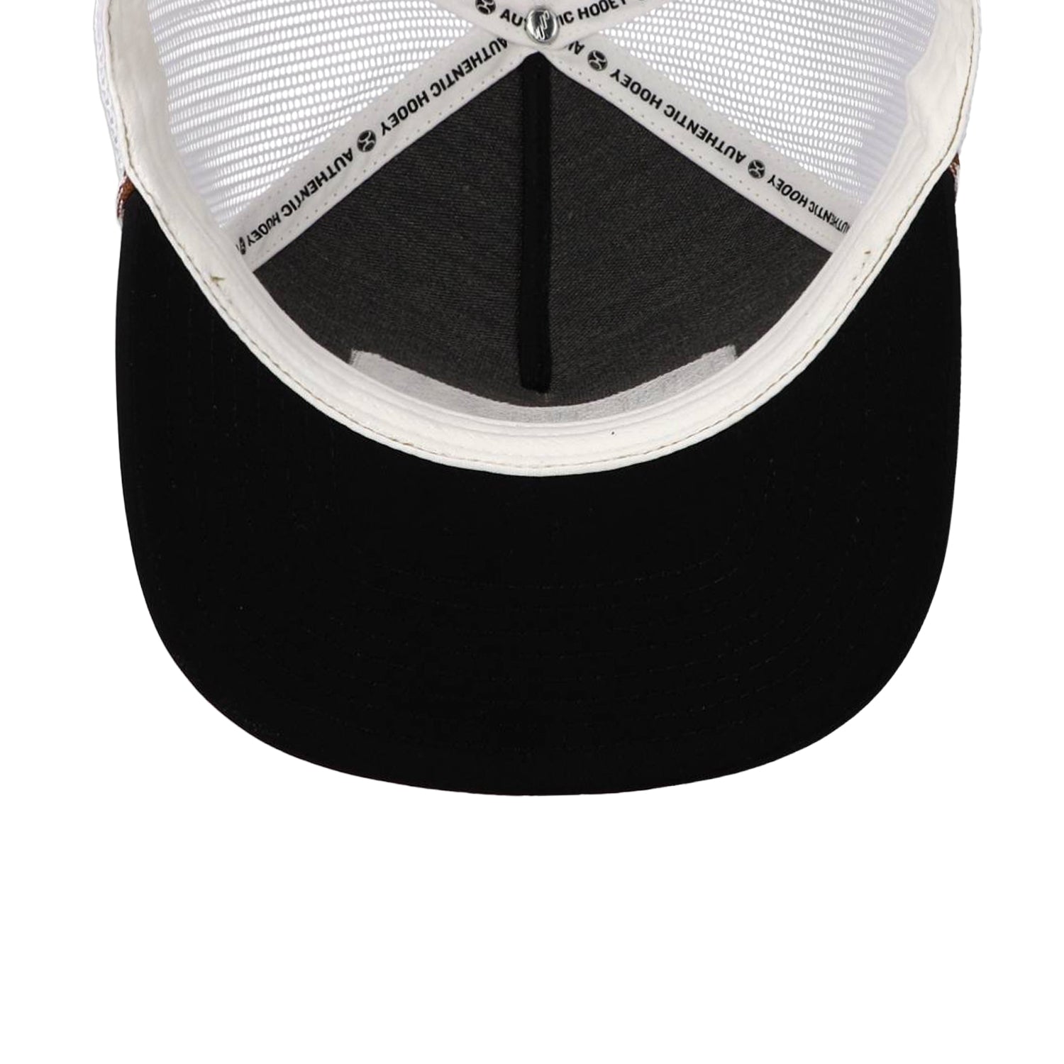 Gorra Hooey Resistol Tan White 5-Panel Trucker Rectangle Patch