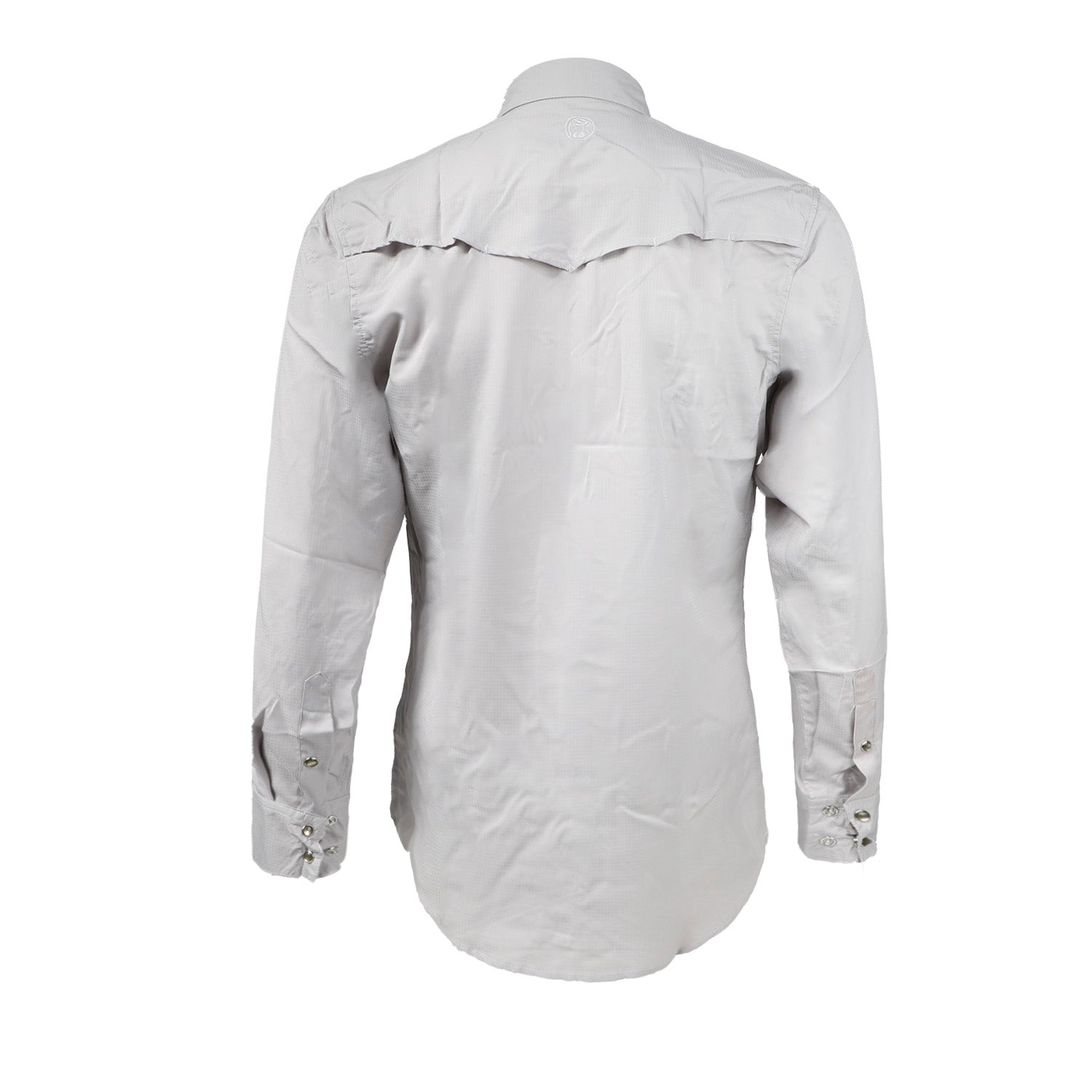 Camisa Hooey Sol Manga Larga Perlas Gris