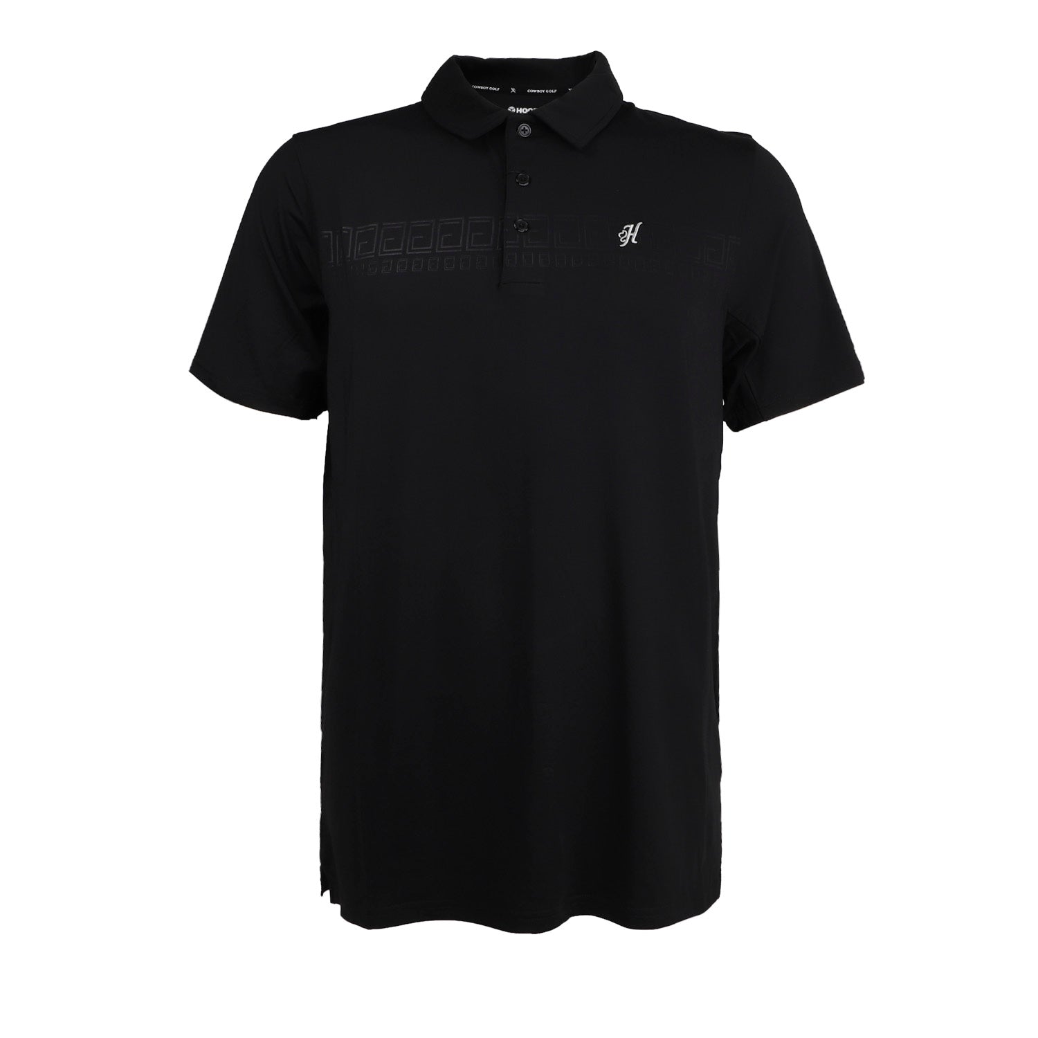 Camisa Polo Hooey The Weekender Across The Chest Negro