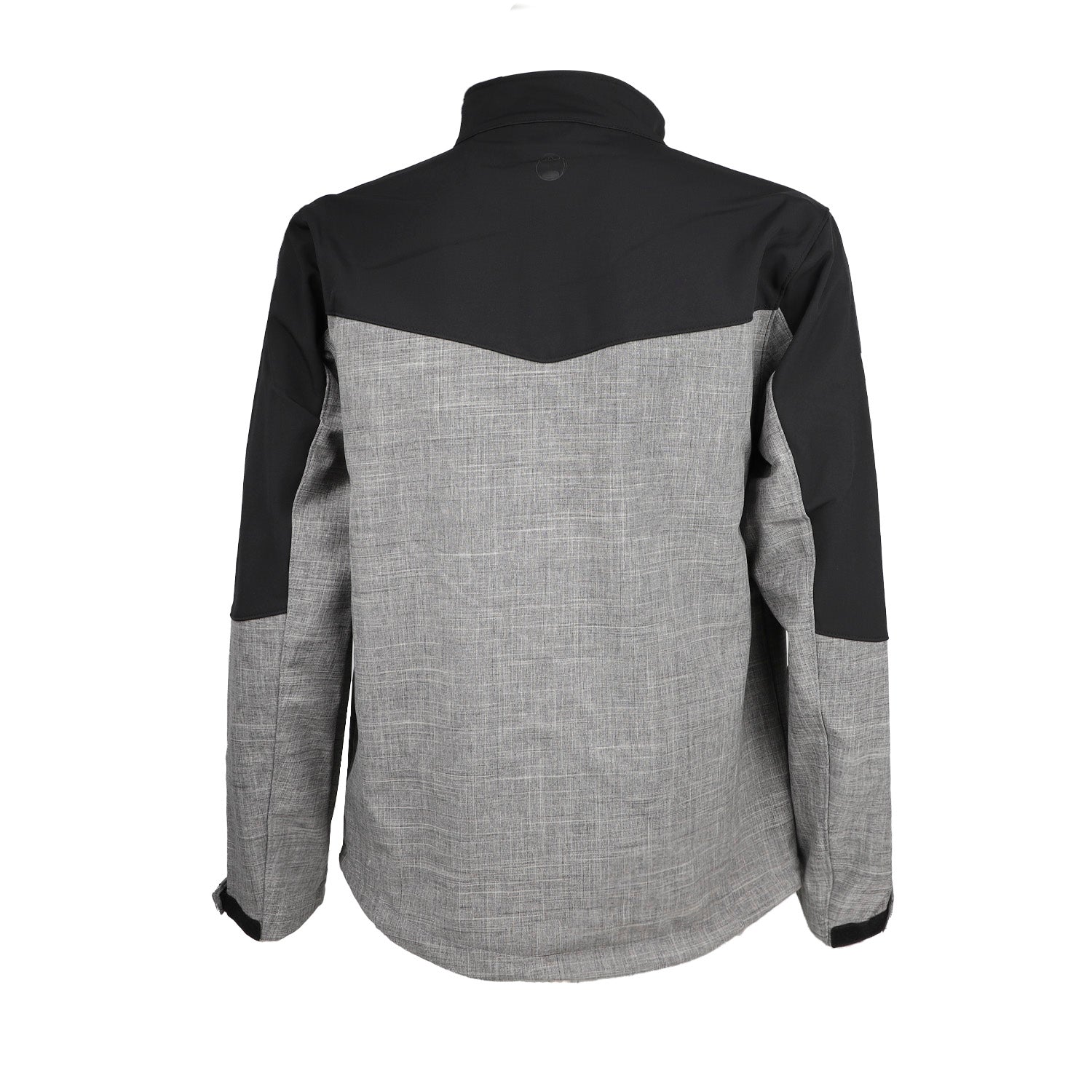 Chamarra Hooey Hooey Softshell Full Zip Gris Con Negro