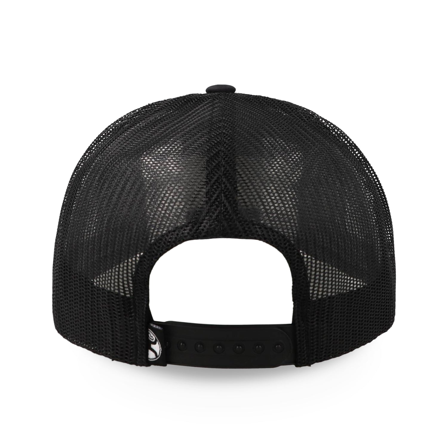 Gorra Hooey Sudan Grey 5-Panel Trucker Brown Rectangle Patch