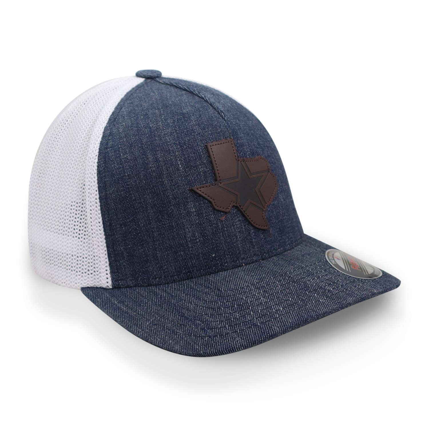 Gorra Hooey Blue And White Trucker Deep State Azul Cerrada