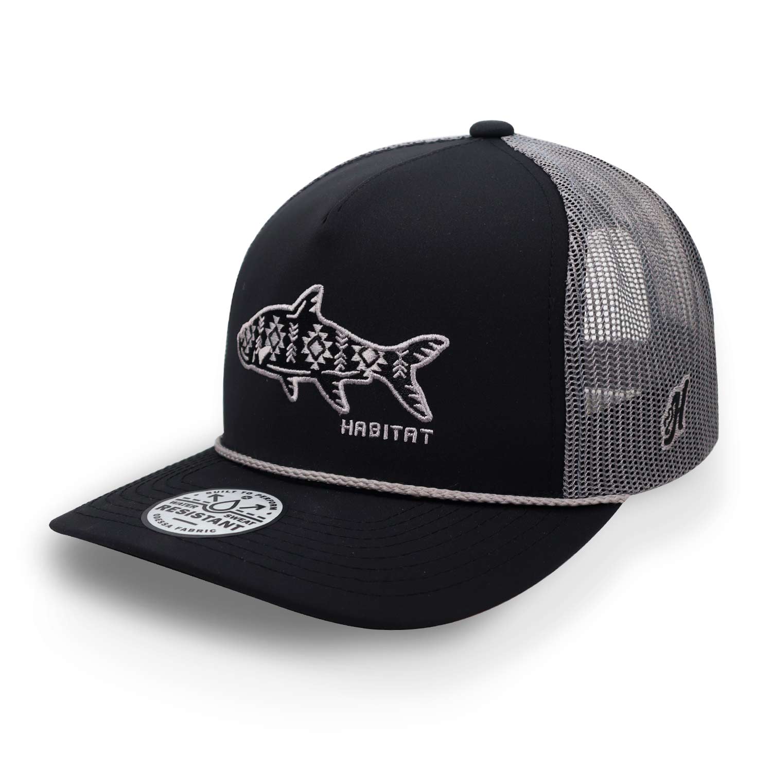 Gorra Hooey Habitat 6014t Black 5 Panel Negro Unitalla