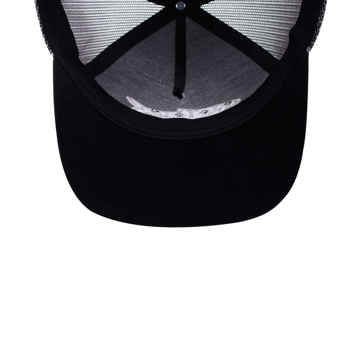 Gorra Hooey Habitat 6014t Black 5 Panel Negro Unitalla