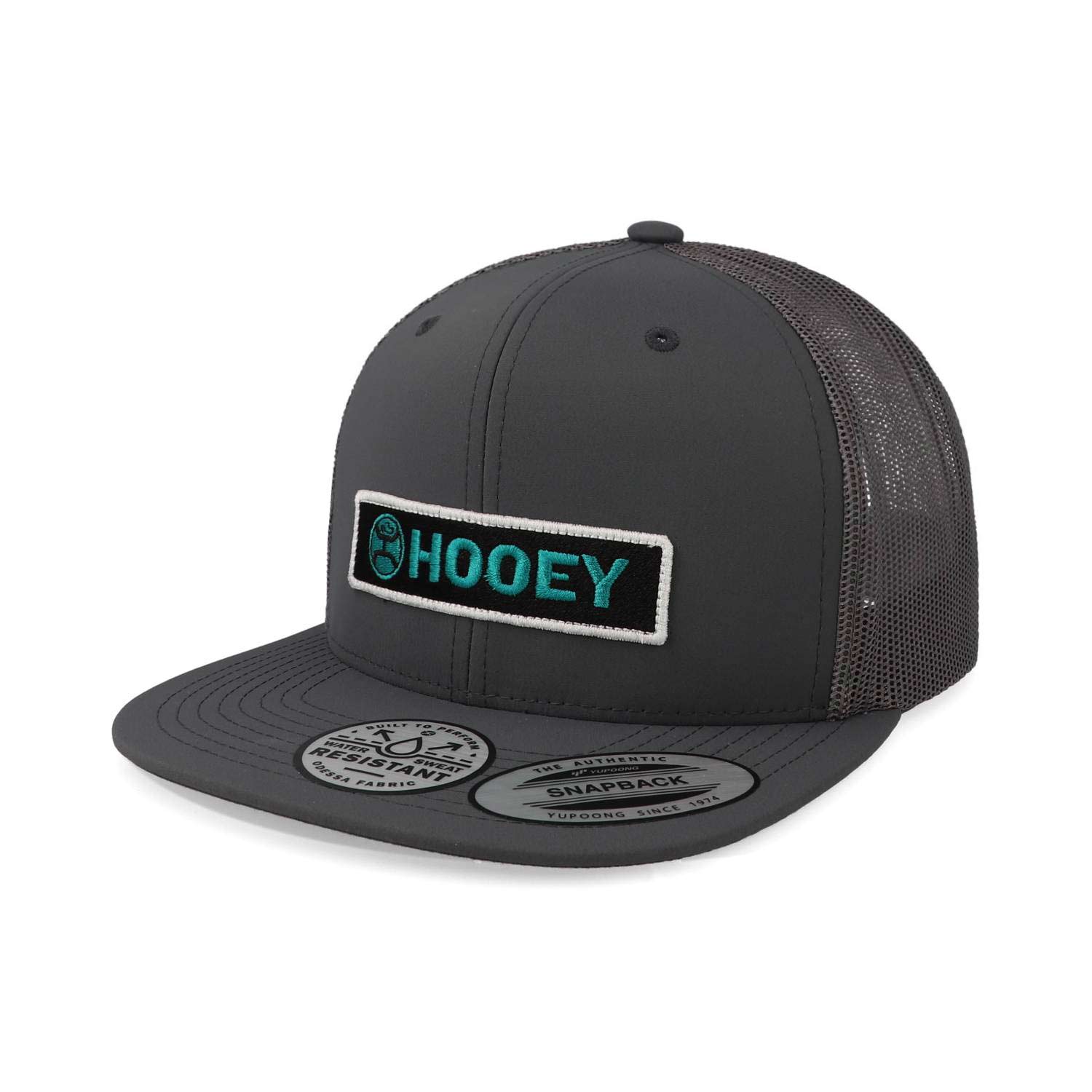 Gorra Hooey Lock Up 6 Panel High Profile Gris Unitalla