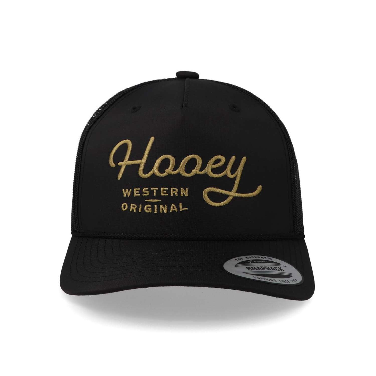 Gorra Hooey  5 Panel High Profile Negro Unitalla